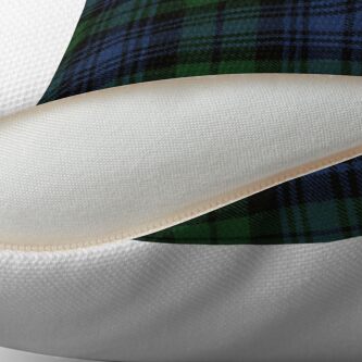 Alternate view of Black Watch Ancient Original Scottish Tartan Throw Pillow