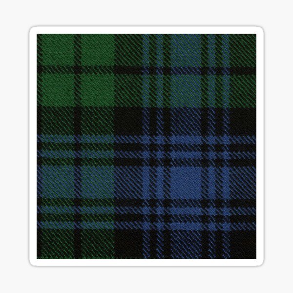 Black Watch Ancient Original Scottish Tartan Sticker