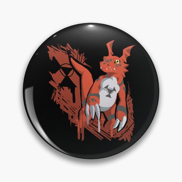 Item preview, Guilmon adventure anime digimon art designed and sold by TrashCatPosse.