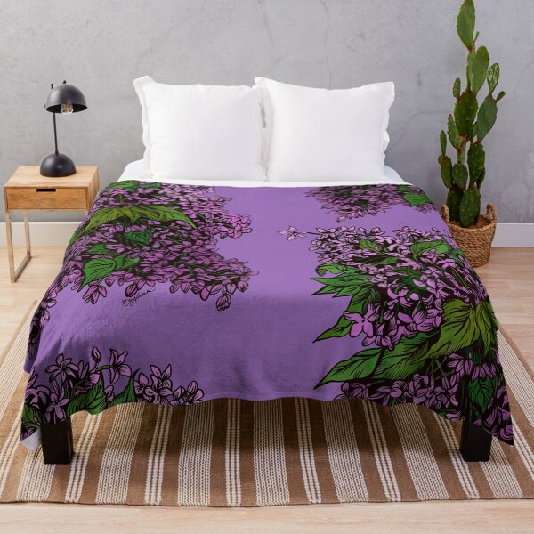 Item preview, Violet Lilacs Drawing designed and sold by CampK80.