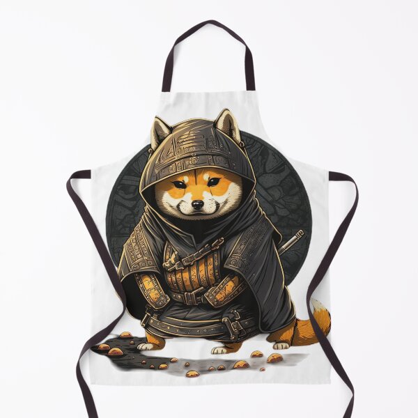Item preview, Shiba Inu Samurai designed and sold by SpiceupStudios.