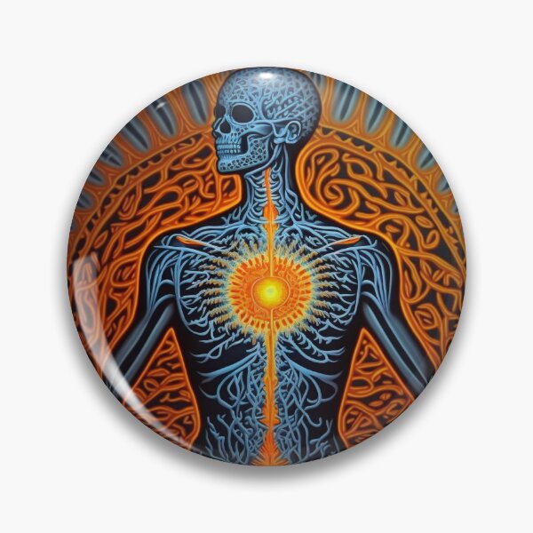Artikelvorschau, Psychedelic Divine Spirit Figure entworfen und verkauft von mind-melt-er.