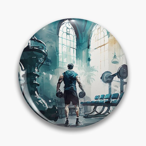 Artikelvorschau, gym watercolor entworfen und verkauft von shokA Design.