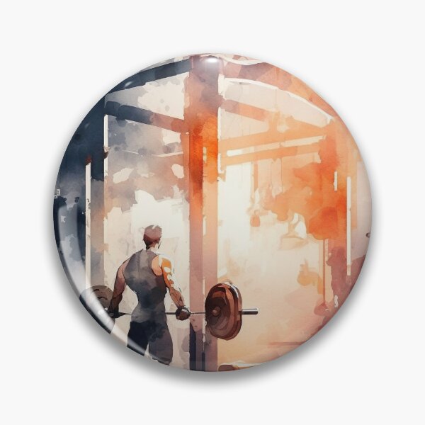Artikelvorschau, gym watercolor entworfen und verkauft von shokA Design.