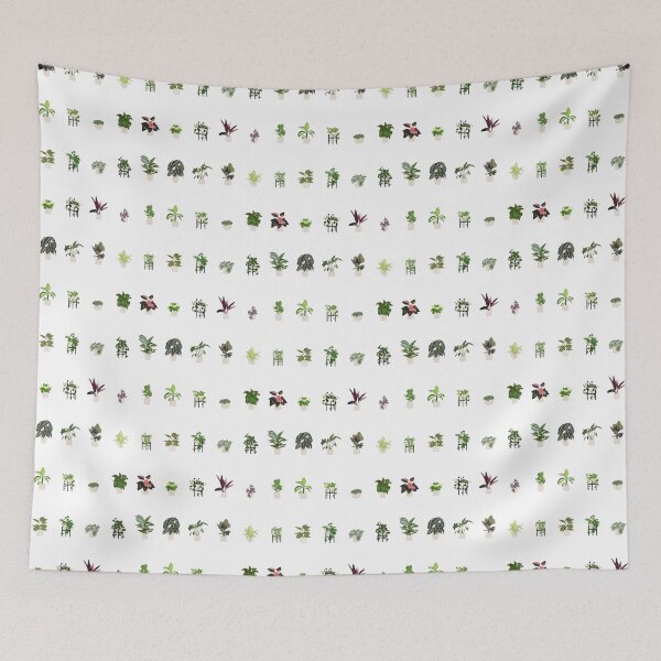 Item preview, Vine & Small Houseplants Chart designed and sold by Alo.