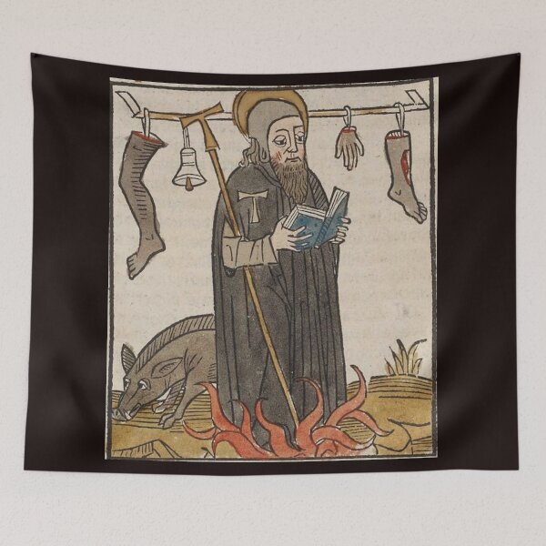 Item preview, Medieval Saint Meme designed and sold by VintageManiac.