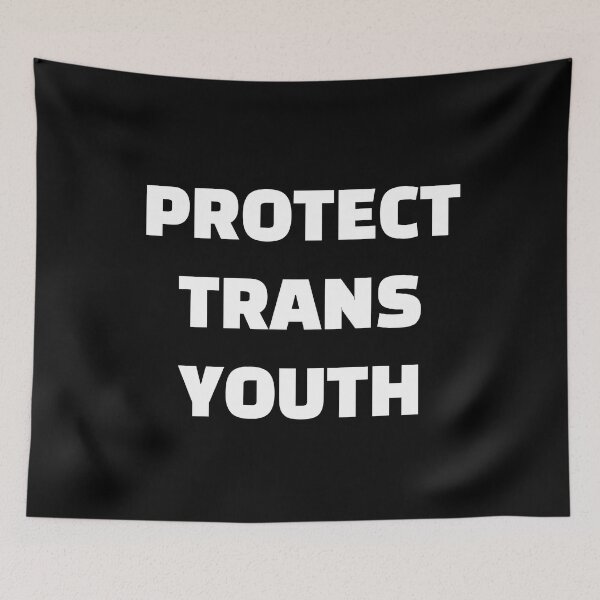 Item preview, Protect Trans Youth - Transgender Day of Visibility designed and sold by Inspirationmotivation.