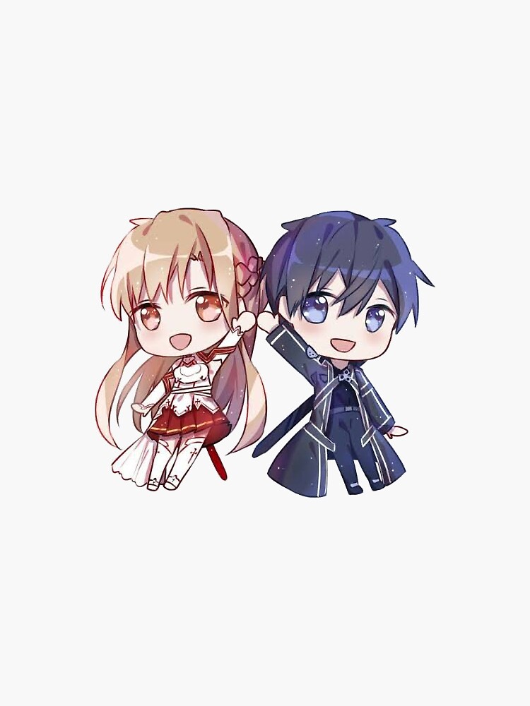 Speed Draw- Asuna and Kirito (SAO) 