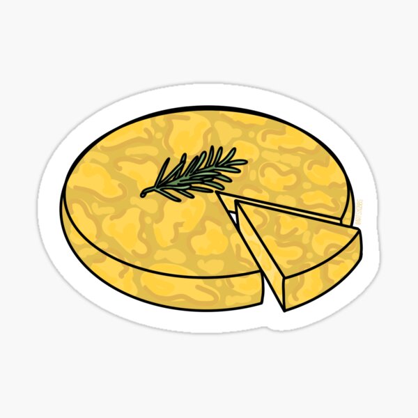 "Tortilla de patatas " Sticker for Sale by ArtsyEbbs Redbubble