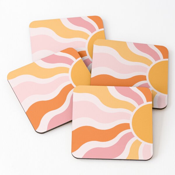 Item preview, Retro style wavy sun designed and sold by BattaAnastasia.