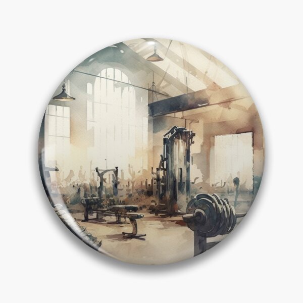 Artikelvorschau, gym watercolor entworfen und verkauft von shokA Design.