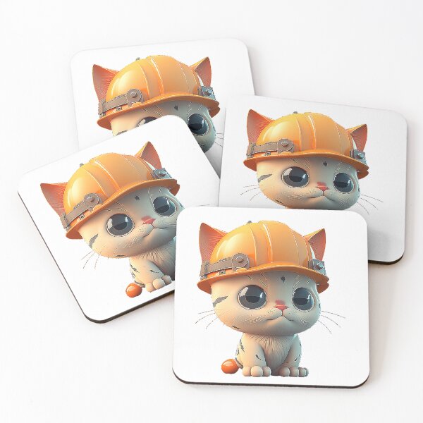Item preview, Cats With Hard Hats 2023 designed and sold by T3goods.