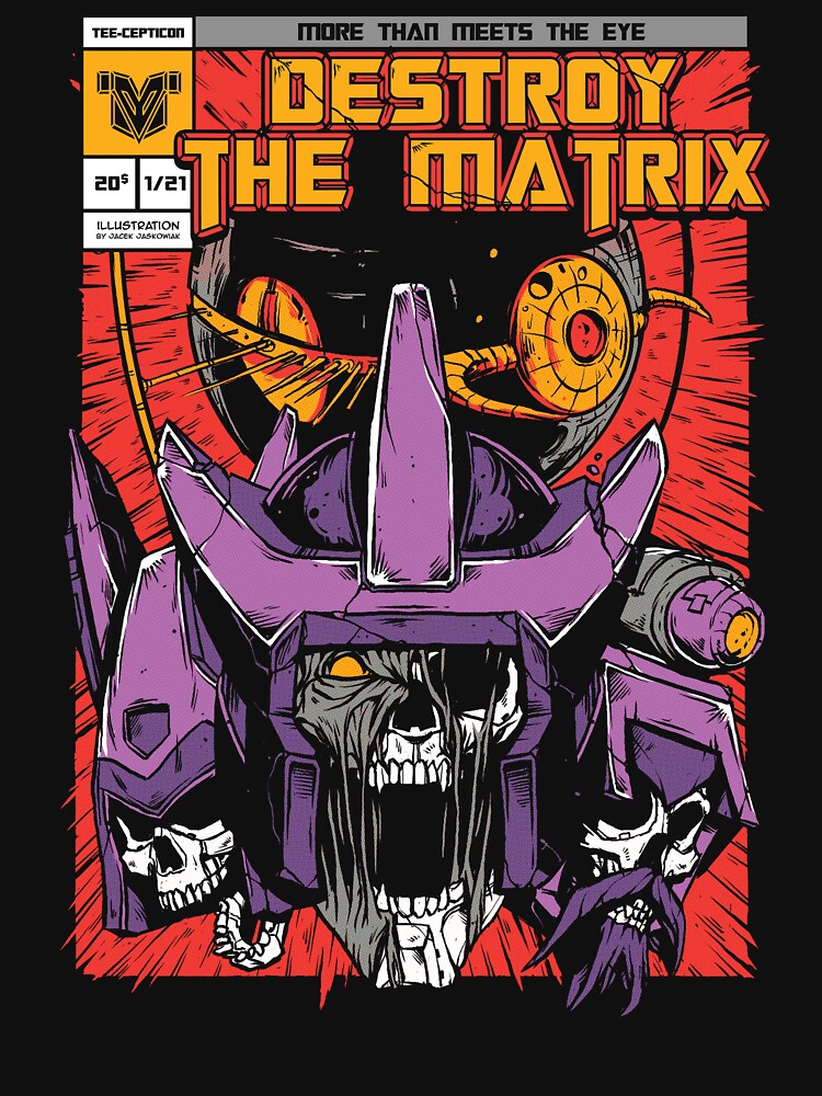 Destroy the Matrix Vintage Comics 90s | Essential T-Shirt