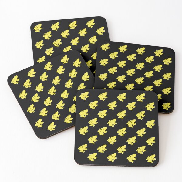 Item preview, yellow frogs designed and sold by andrew JOHNSEN.