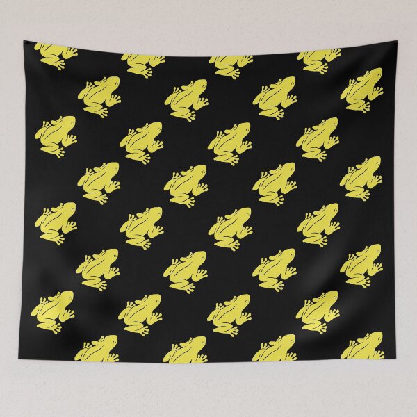 Item preview, yellow frogs designed and sold by andrew JOHNSEN.