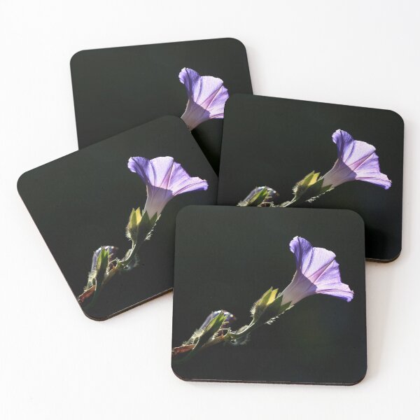Item preview, Violet flower on black background designed and sold by olena2552.