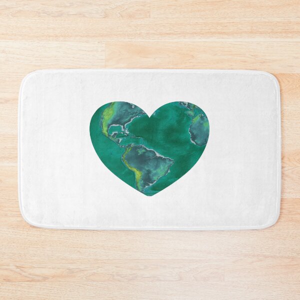 Item preview, Heart Shaped Earth designed and sold by Inspirationmotivation.