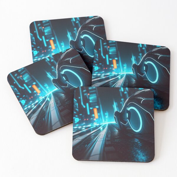 Item preview, The World of Tron designed and sold by AiWonderPrints.