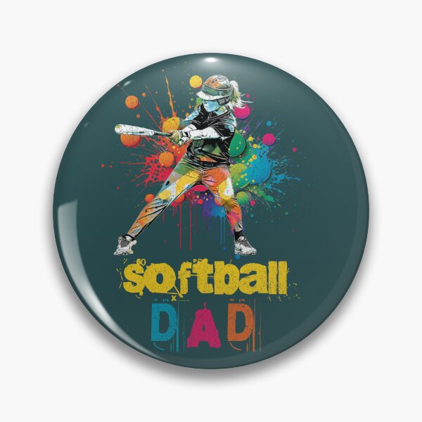 Item preview, Softball Dad designed and sold by WhistlingSnail.