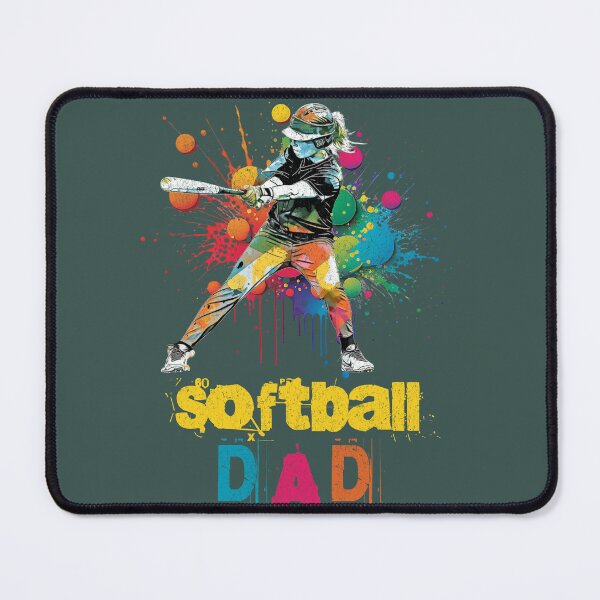 Item preview, Softball Dad designed and sold by WhistlingSnail.