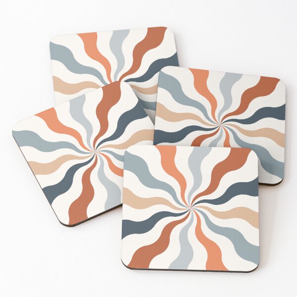 Item preview, Colorful wavy sun rays  designed and sold by BattaAnastasia.