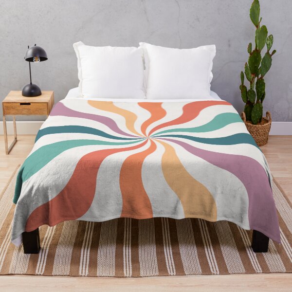 Item preview, Colorful wavy sun rays designed and sold by BattaAnastasia.