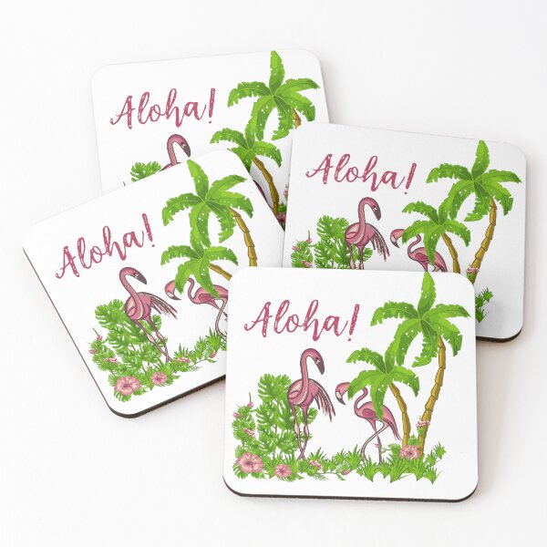 Item preview, Tropical Flamingos and Flowers designed and sold by BCasTal.