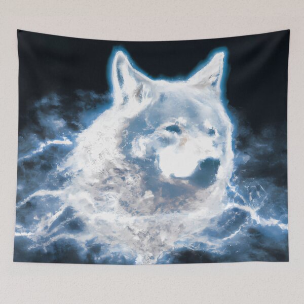 Item preview, Wolf with lightning designed and sold by Helleradi.