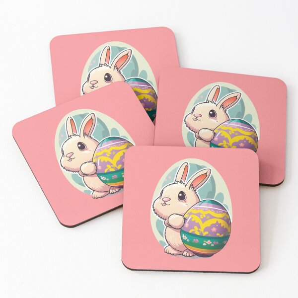 Item preview, Ester Bunny Rabbit with Easter Egg designed and sold by DigitalMandy.