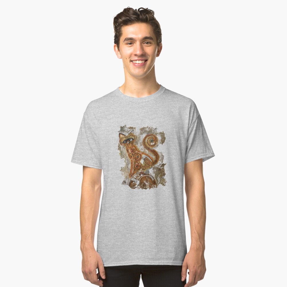 CRAZY STEAMPUNK CAT Classic T-Shirt