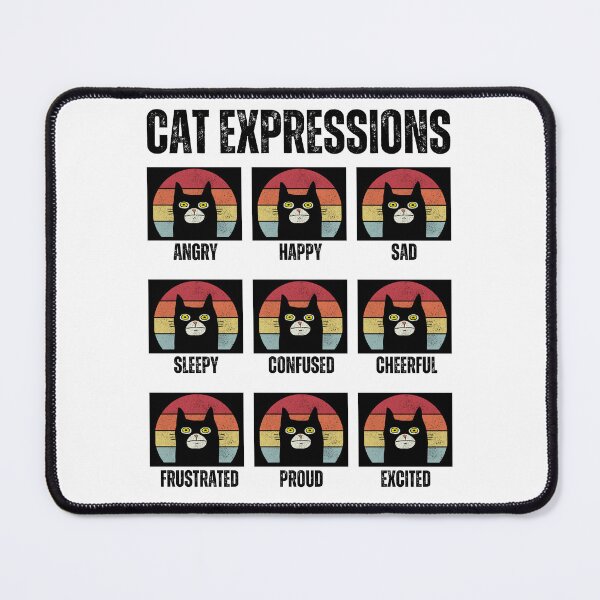 Item preview, Funny Cat Expressions, Cat Emotions for Cat Lovers & Owners designed and sold by elvisg03.