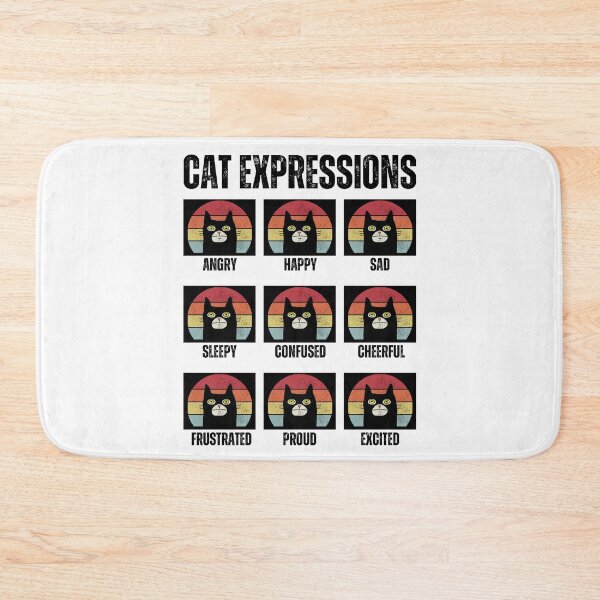 Item preview, Funny Cat Expressions, Cat Emotions for Cat Lovers & Owners designed and sold by elvisg03.