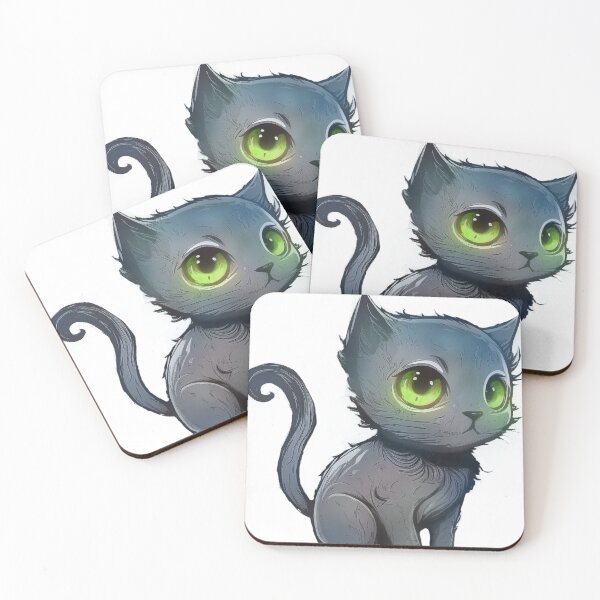 Item preview, Black cat designed and sold by Tooncil.