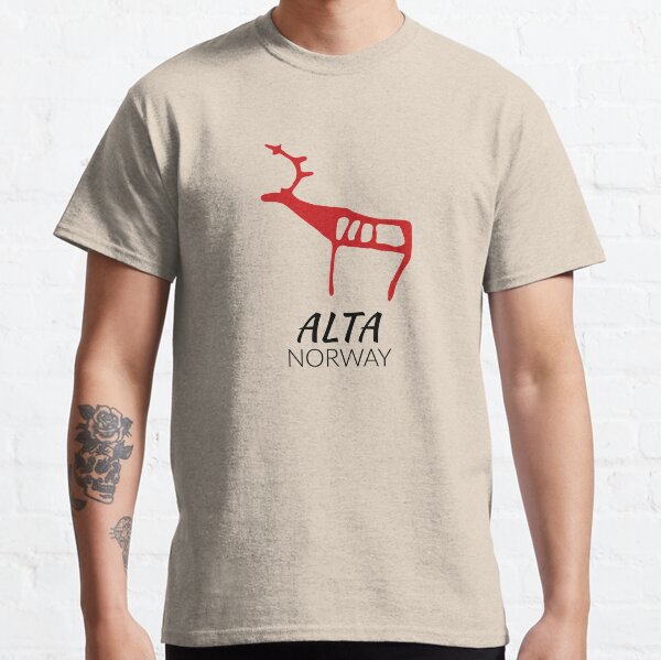 Alta, norway (rock carving) Classic T-Shirt