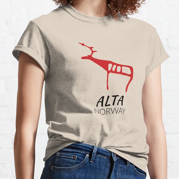 Alta, norway (rock carving) Classic T-Shirt