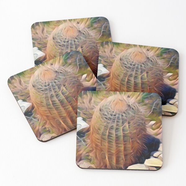 Item preview, Stylized Barrel Cactus  designed and sold by Image-Prints.