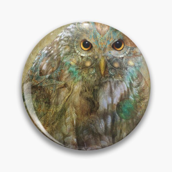 Item preview, Mystical Shaman Owl designed and sold by jena dellagrottaglia.