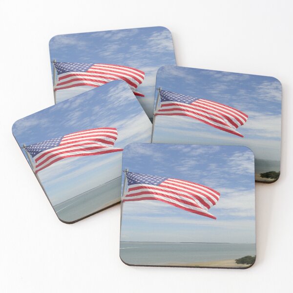 Item preview, American Flag on the Coast designed and sold by Craig Kauzmann.
