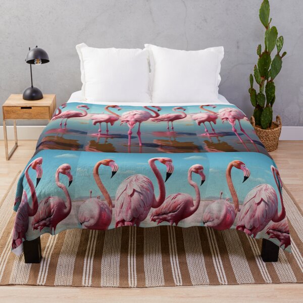 Item preview, Pink flamingos in the lake designed and sold by G-M-Designs.