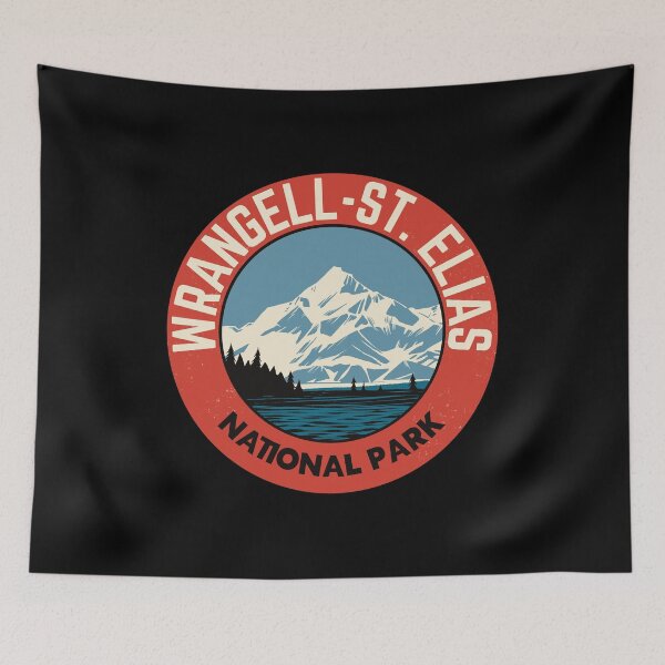 Item preview, Retro Wrangell St Elias National Park designed and sold by HalpinDesign.