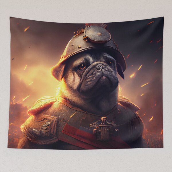 Artikelvorschau, Allgemein: Mops entworfen und verkauft von ArmouredPaws.