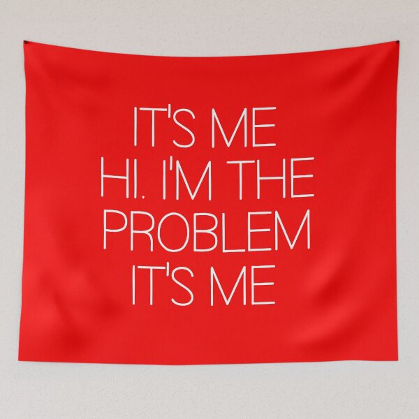 Item preview, It's Me Hi I'm The Problem It's Me Gift for Swifites designed and sold by NerdCulture.