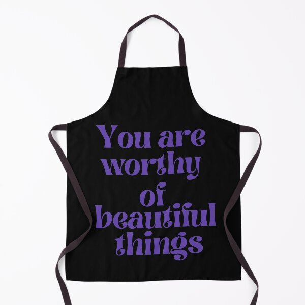 Item preview, You are worthy of beautiful things designed and sold by HalcyonFairy.