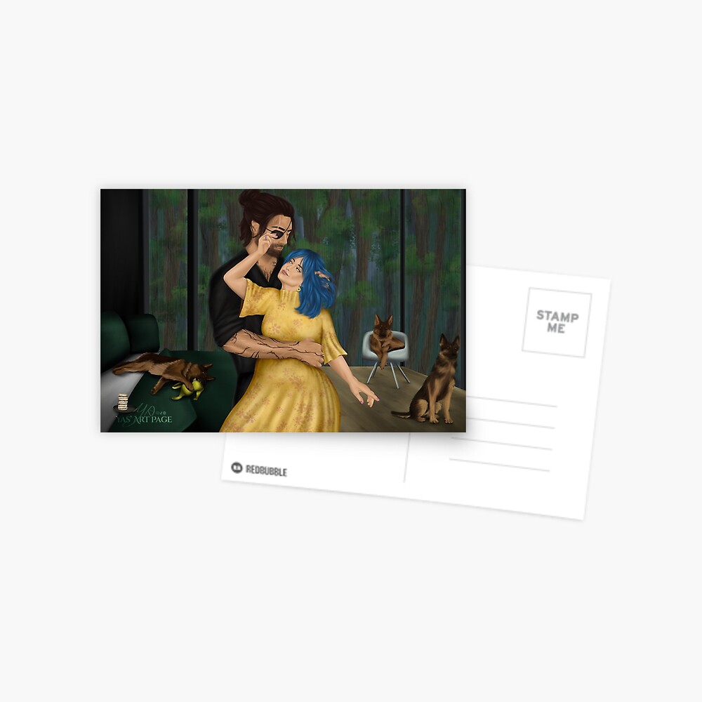 Artikel-Vorschau von Postkarte, designt und verkauft von yasartpage.