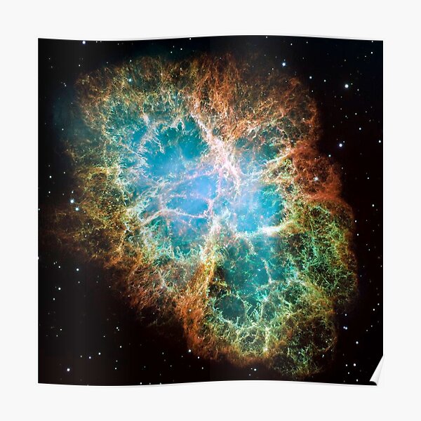Crab Nebula, #Crab, #Nebula, #CrabNebula,  #fog, #nebulae, #interstellar, #cloud, #dust, #hydrogen, #helium, #ionized, #gases,  #astronomical, #object, #MilkyWay, #Andromeda,  #galaxies, #Hubble Poster