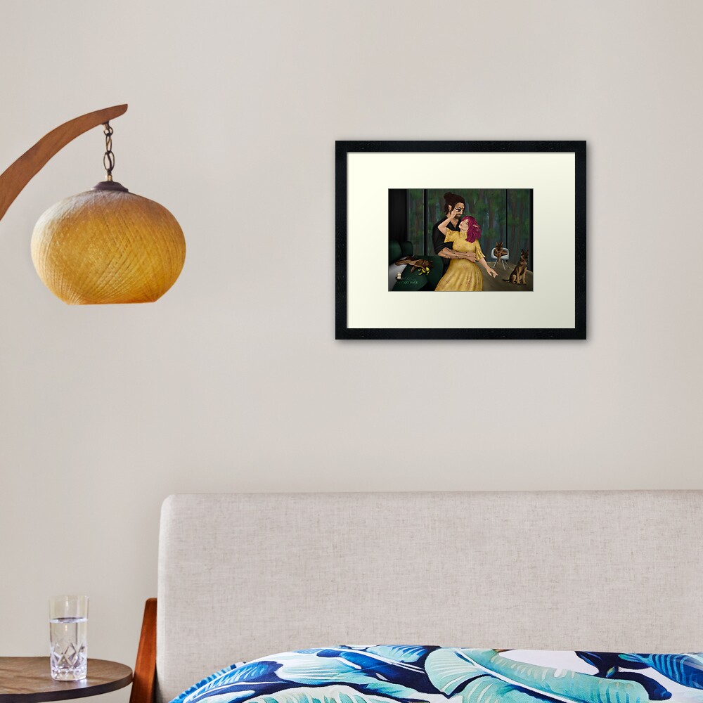 Artikel-Vorschau von Gerahmter Kunstdruck, designt und verkauft von yasartpage.