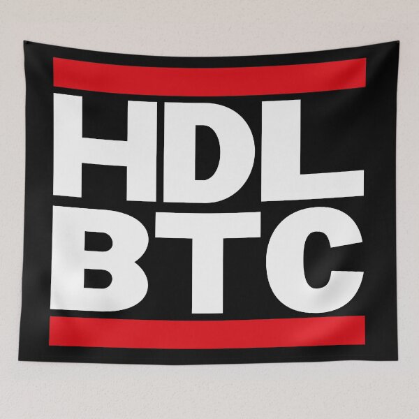 Item preview, Hodl Bitcoin - HDL BTC designed and sold by vintagegraphic.