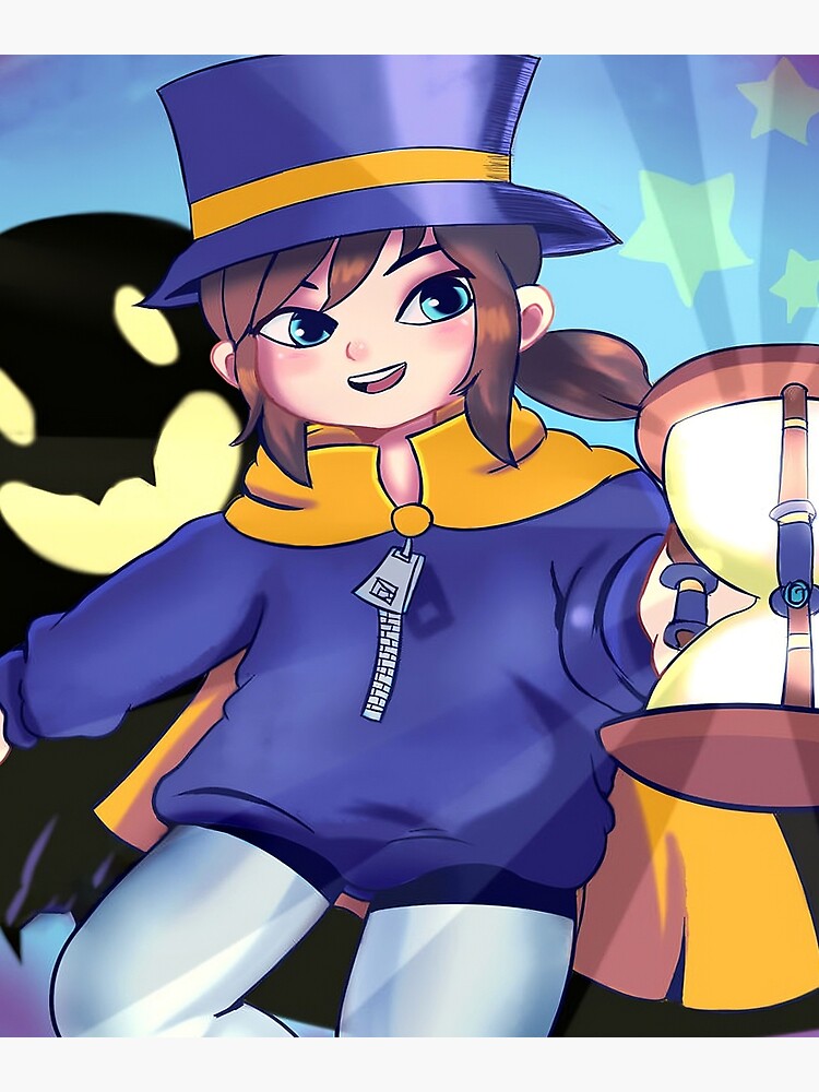 a hat in time Poster for Sale by mallaksobek