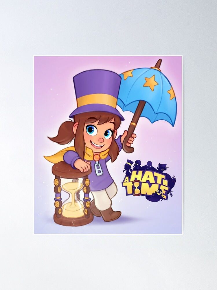 a hat in time Poster for Sale by mallaksobek