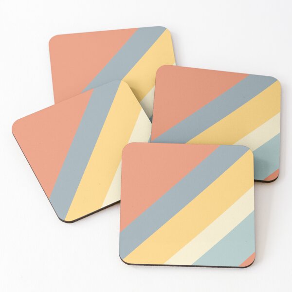 Item preview, Diagonal stripes in retro style designed and sold by BattaAnastasia.
